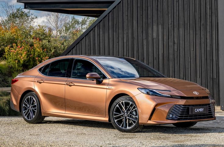 Brown Camry car rental in LA