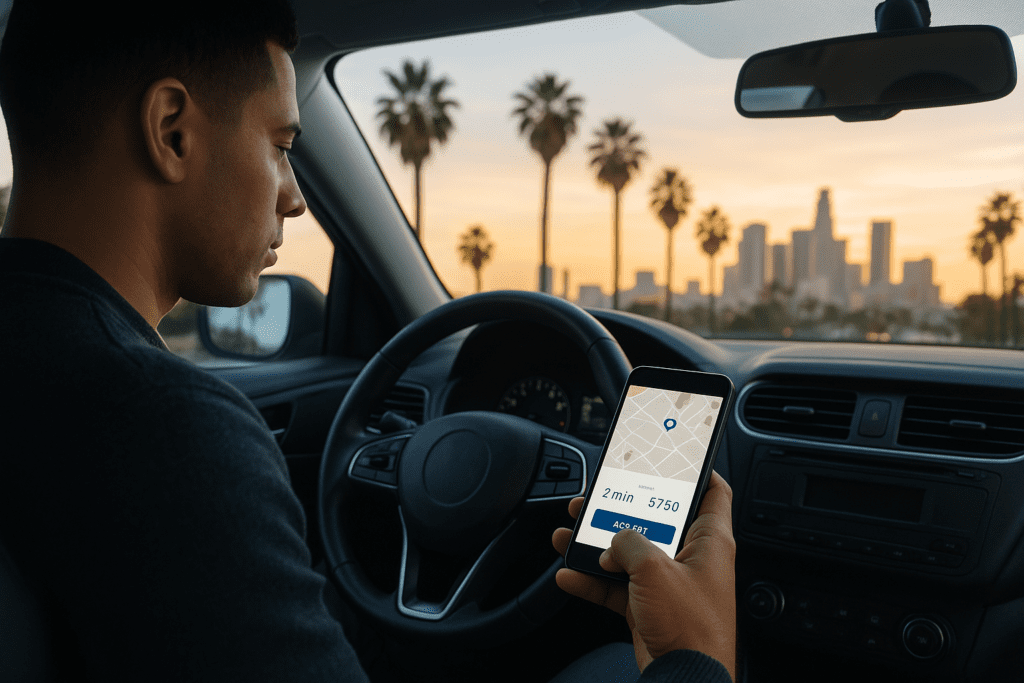 Affordable economy car rental in LA