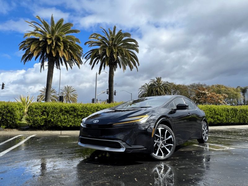 black prius car rental in LA