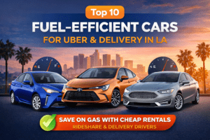 Economy car for rent in LA