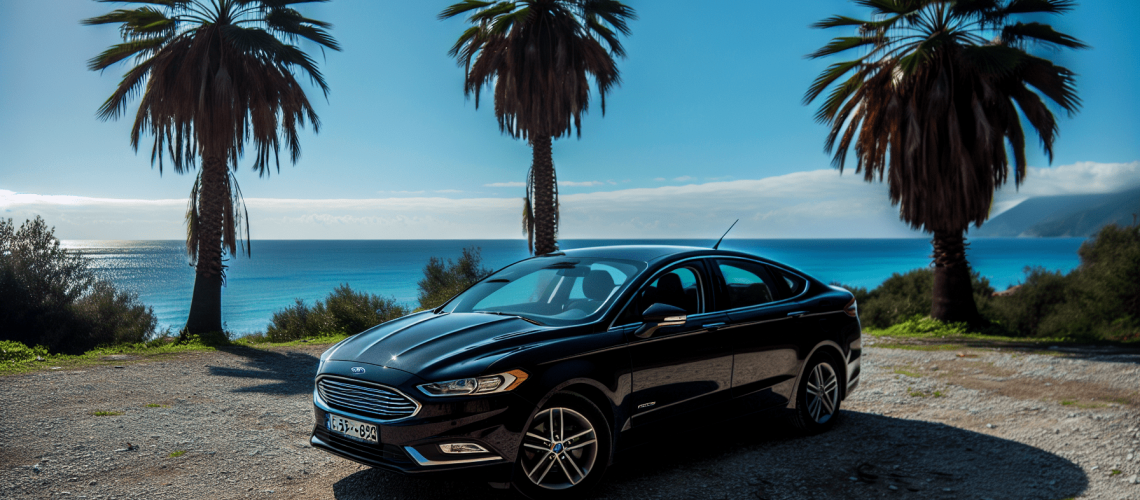 Ford Fusion car rental Los Angeles