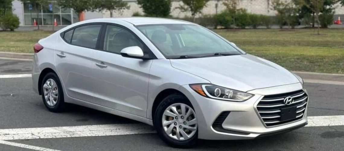 Hyundai Elantra rental car in LA