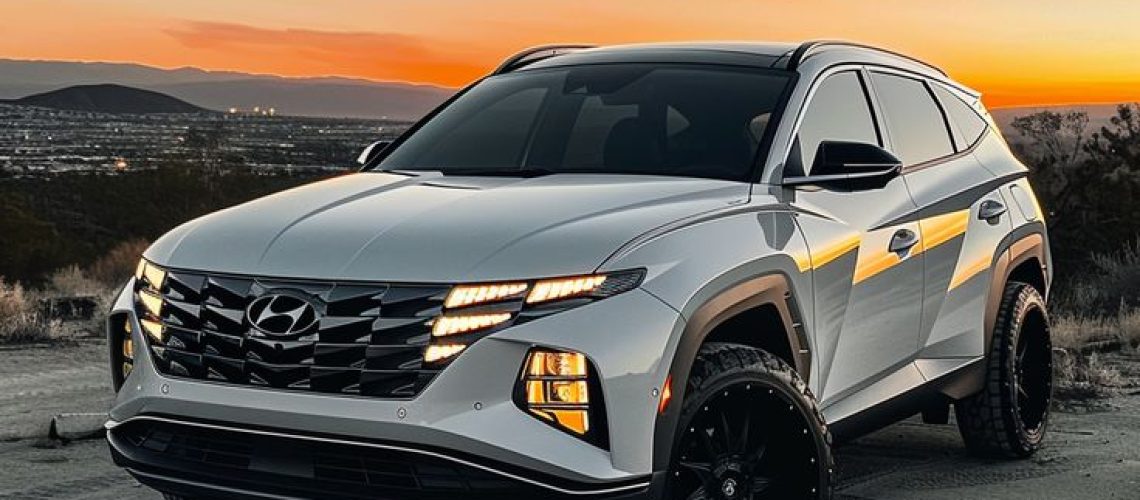 Hyundai Tucson car rental in LA