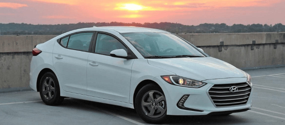 Hyundai Elantra Car rental in Los Angeles