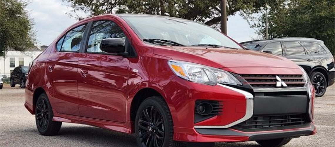 Mitsubishi Mirage car rental in LA