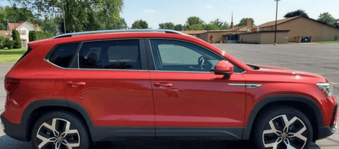 Volkswagen Taos car rental in LA