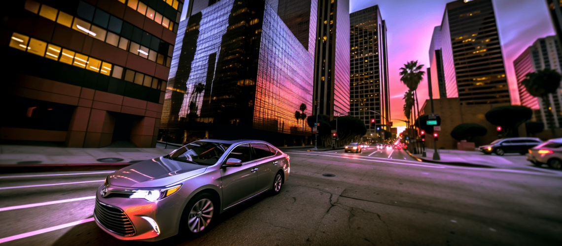 Toyota Avalon Car Rental in Los Angeles