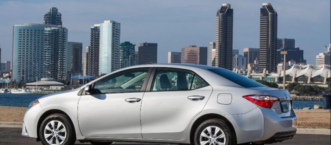 Toyota Corolla car rental in LA