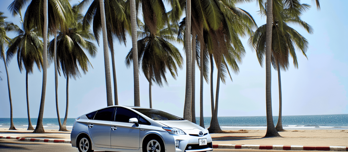 Toyota Prius Car Rental in Los Angeles