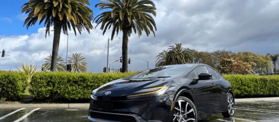 black prius car rental in LA