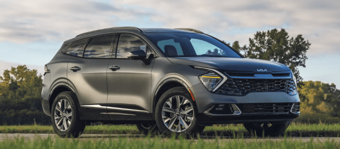 kia sportage hybrid car rental in LA